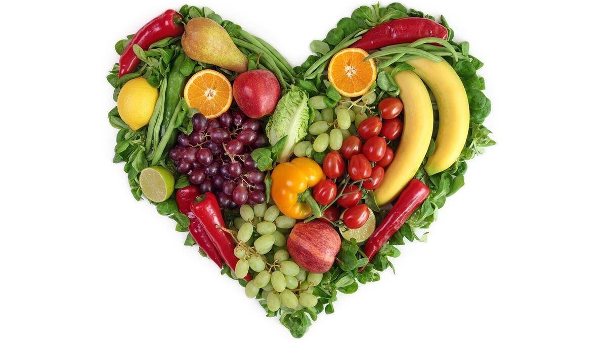 favori diyetiniz için meyveler sebzeler ve yeşillikler